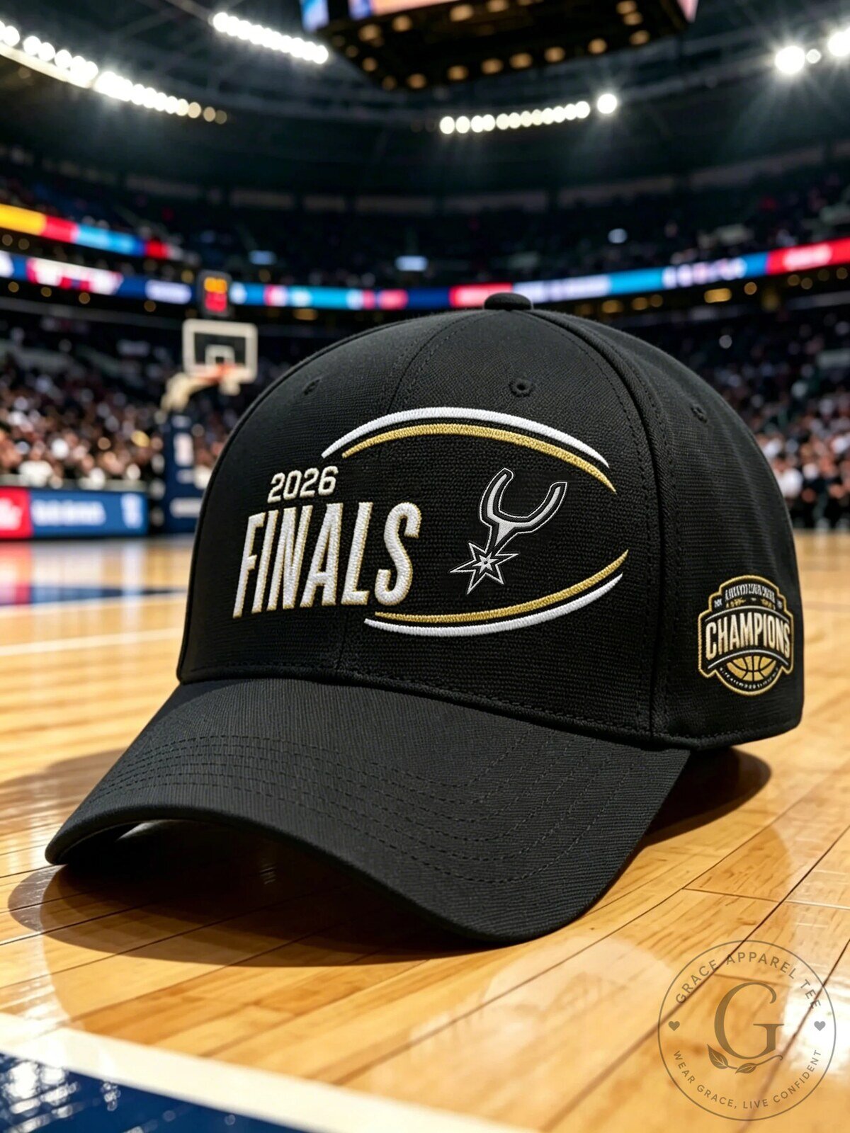 San Antonio Spurs 2026 Finals Champions Basketball Fan Cap Hat