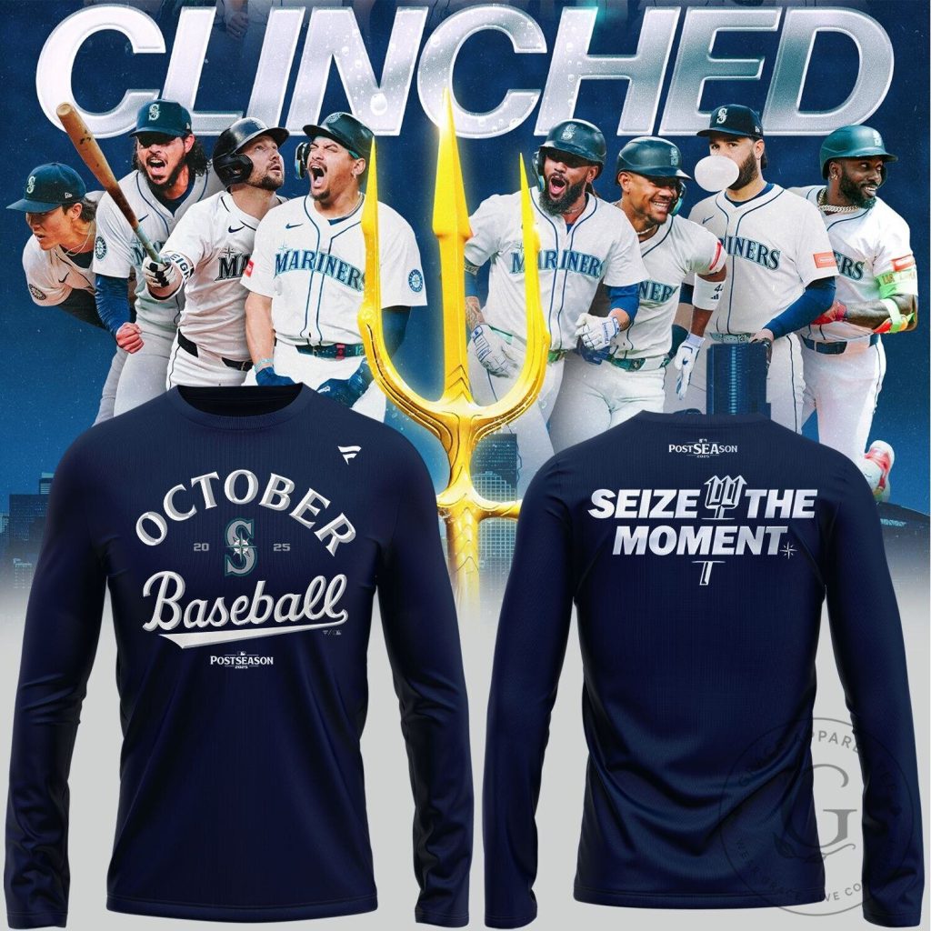 Seattle Mariners 2025 MLB Postseason Baseball Long Sleeve Shirt