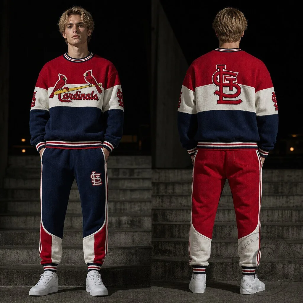 St Louis Cardinals Baseball Team Logo Unisex Crewneck Sweatshirt