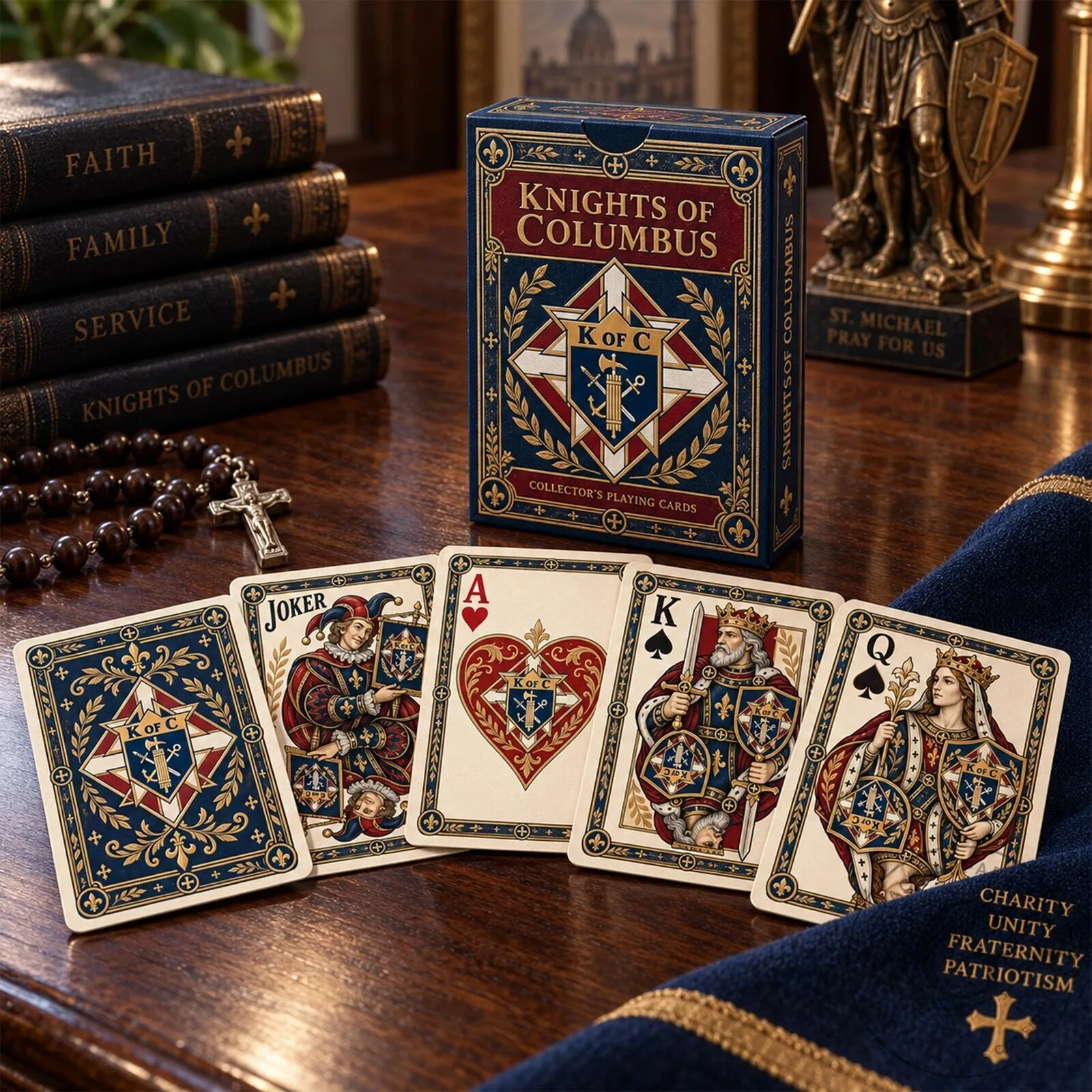 Knights of Columbus Collector's Playing Cards Set