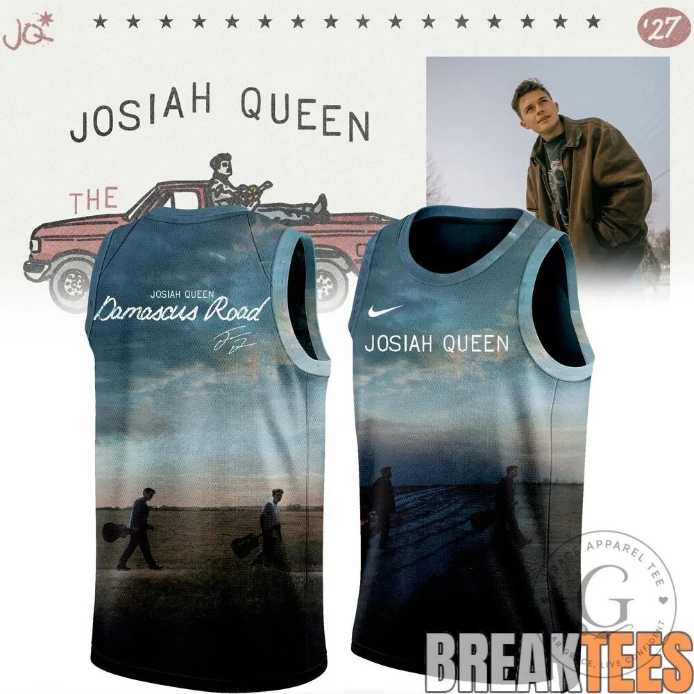 Josiah Queen Damascus Road Tour Concert Album Cover Art Tank Top