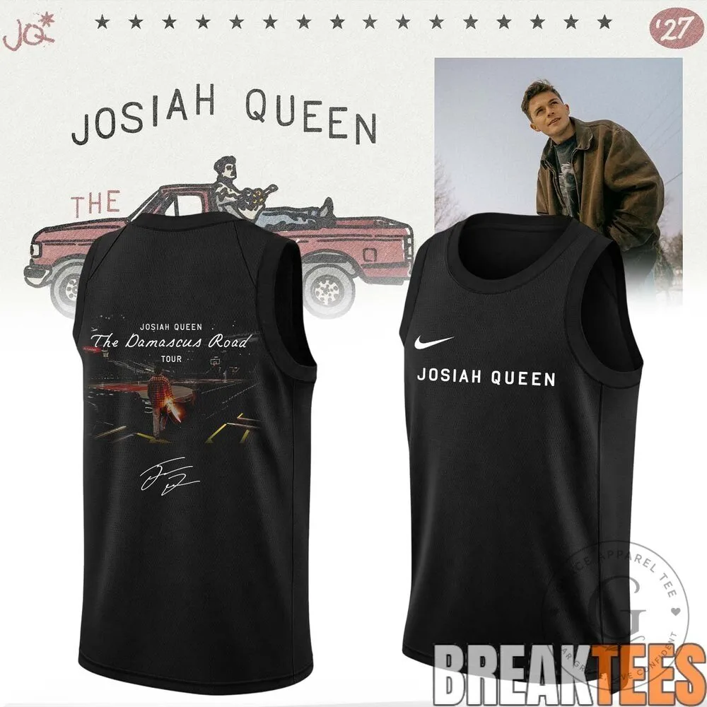 Josiah Queen Damascus Road Tour Concert Album Cover Art Tank Top 11 Josiah Queen Damascus Road Tour Concert Album Cover Art Tank Top