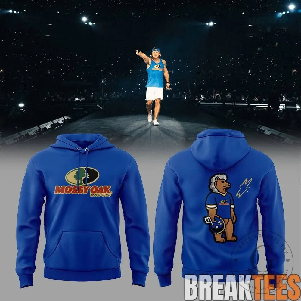 Morgan Wallen Still The Problem Tour 2026 Mossy Oak Blue Hoodie