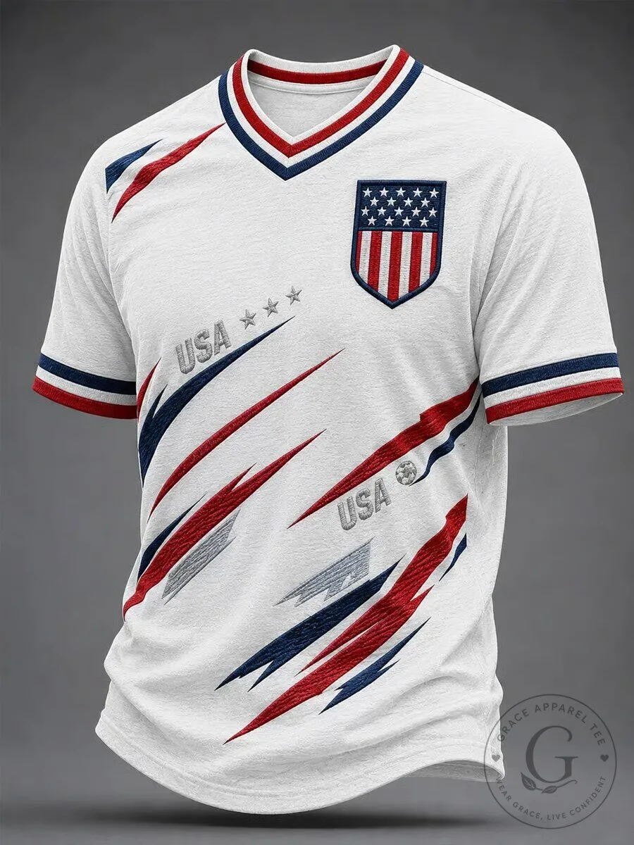 USA Soccer Men's 2026 Print Football Jersey
