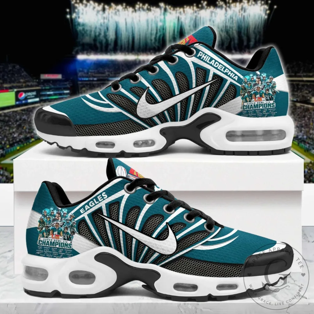 Fan Sport Shoes for Philadelphia Eagles Super Bowl Champions