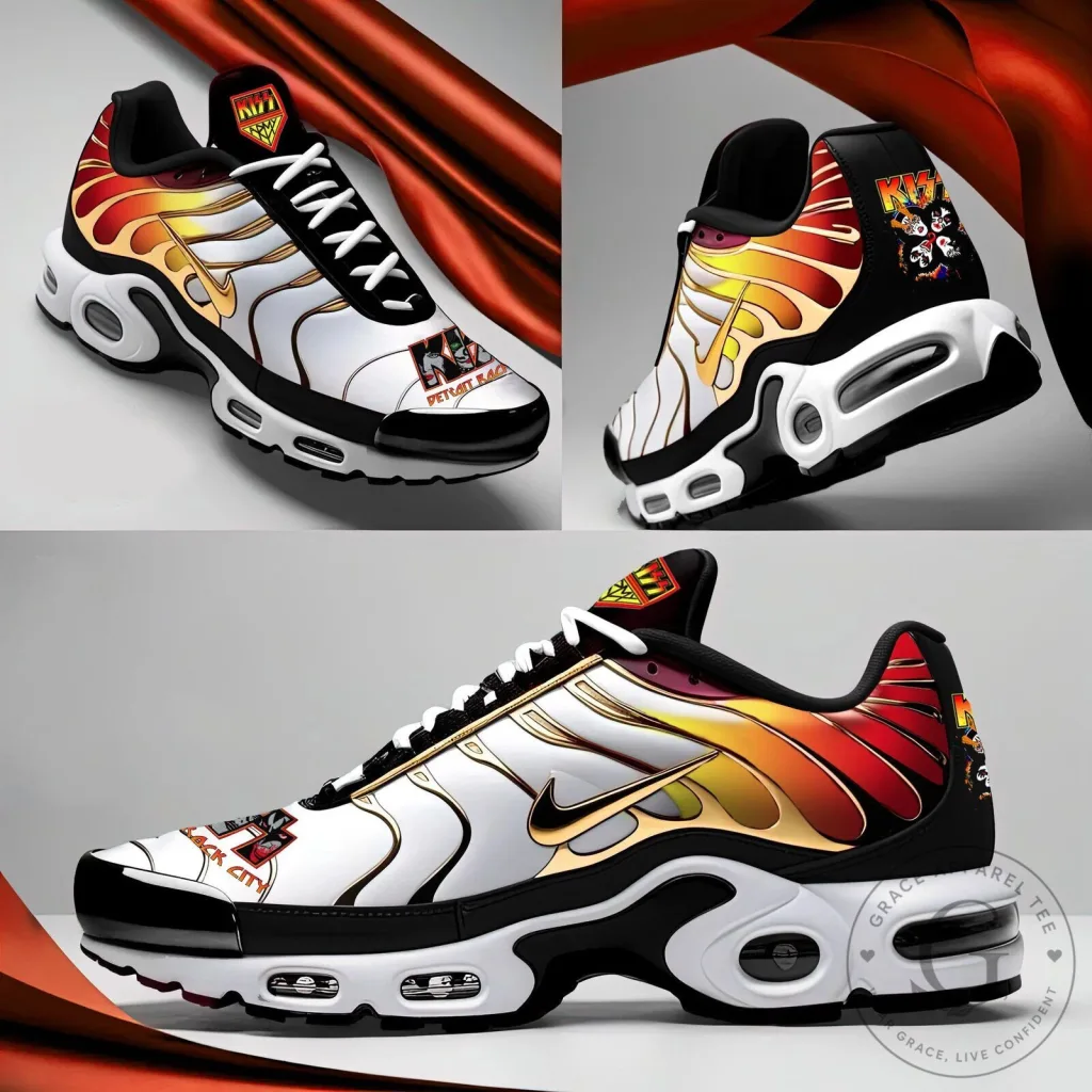 KISS Band Detroit Rock City Music Fan Shoes 22 KISS Band Detroit Rock City Music Fan Shoes