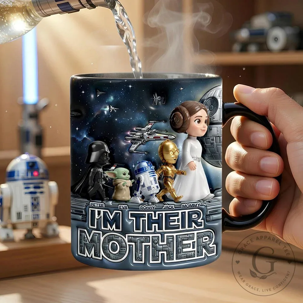Star Wars I'm Their Mother Personalized Coffee Mug for Mom