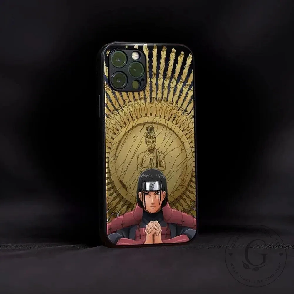 Hashirama Senju Naruto Anime Golden Buddha Phone Case