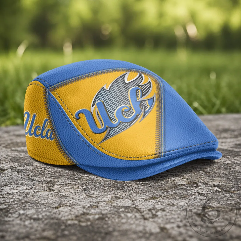 UCLA Bruins NCAA College Blue and Gold Golf Cap Hat