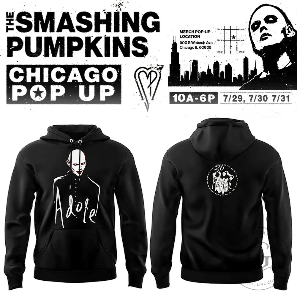 The Smashing Pumpkins Adore Album Cover Black Hoodie 1 The Smashing Pumpkins Adore Album Cover Black Hoodie