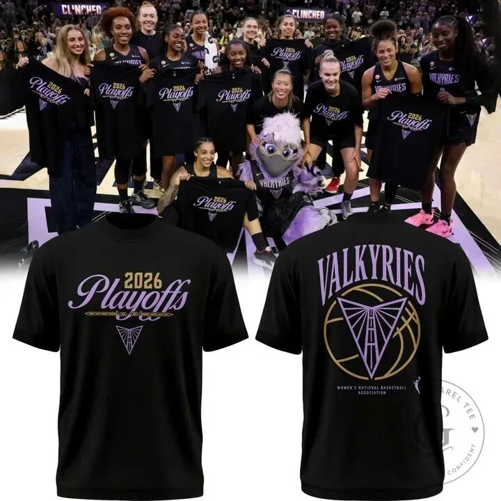 Golden State Valkyries 2026 Playoffs Women’s National Basketball Association T-Shirt