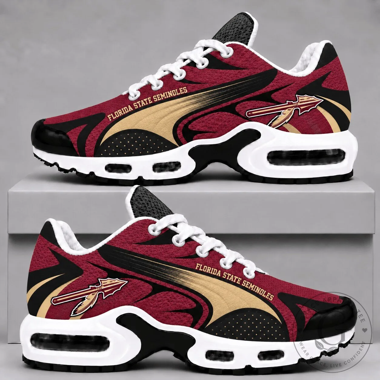 Florida State Seminoles Custom Air Max Style Running Shoes