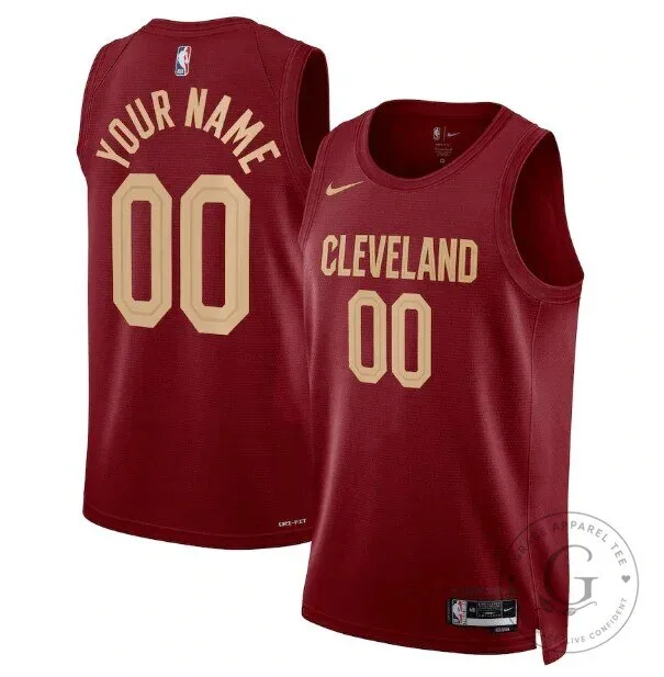 Cleveland Cavaliers Icon Edition Red Basketball Jersey