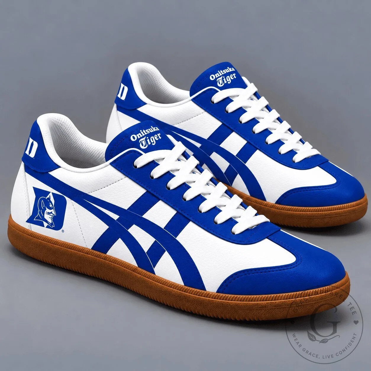Duke Blue Devils Onitsuka Tiger Shoes NCAA Team Fan Footwear 5 Duke Blue Devils Onitsuka Tiger Shoes NCAA Team Fan Footwear