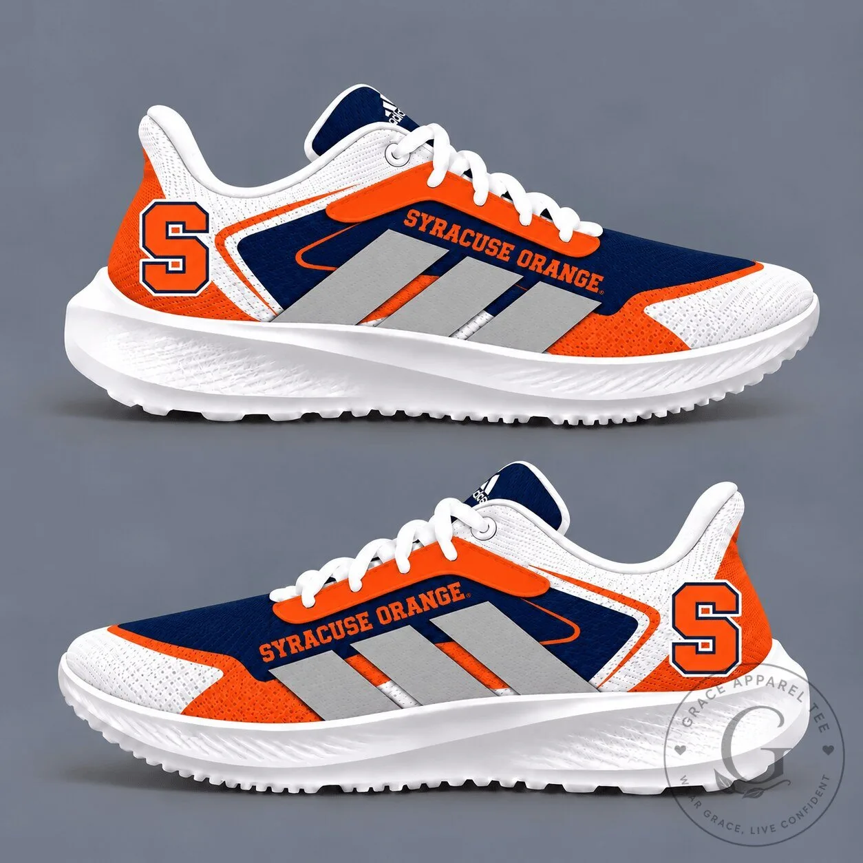 Syracuse Orange NCAA Team Logo Custom Running Shoes