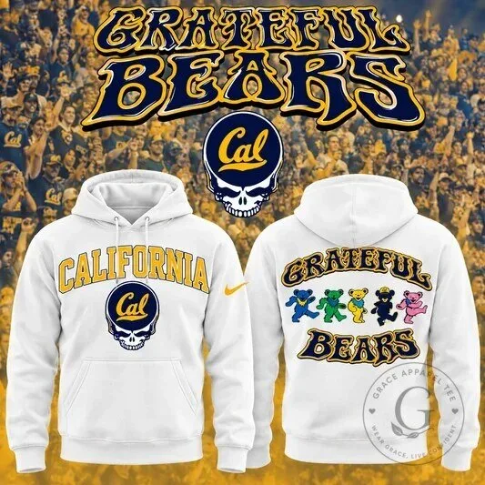 Cal Football Grateful Dead Dancing Bears California Golden Bears Hoodie
