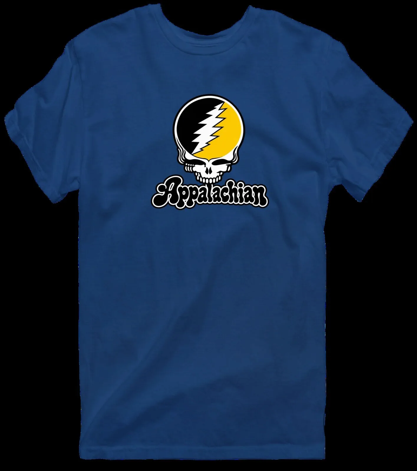 Appalachian State Mountaineers Grateful Dead Steal Your Face T-Shirt